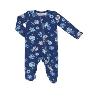 Angel Dear Snowflake Newborn Footie NB